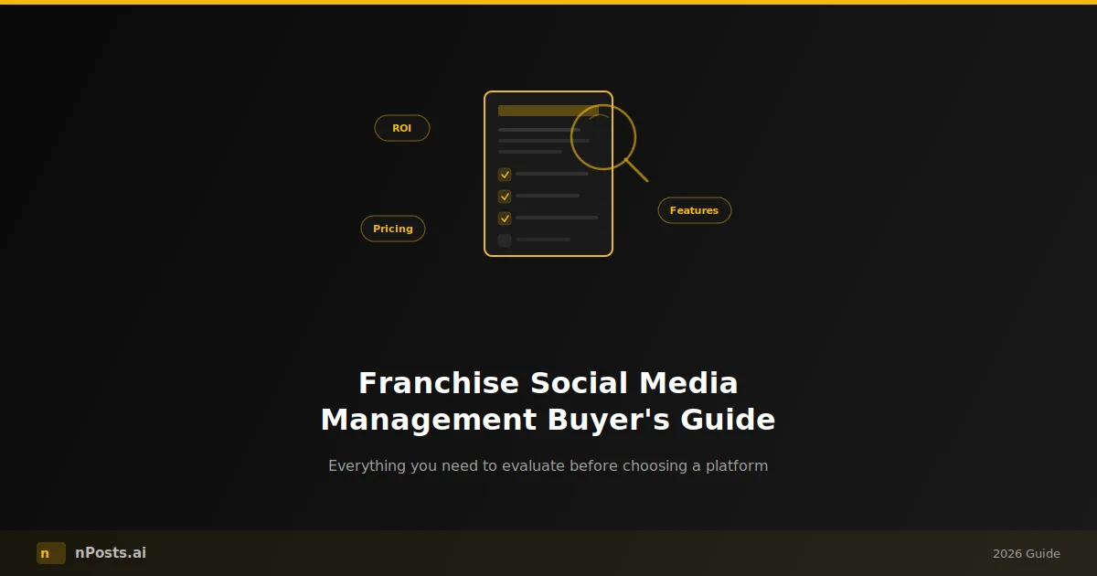 Logiciel de gestion des réseaux sociaux pour franchise : Guide d'achat 2026