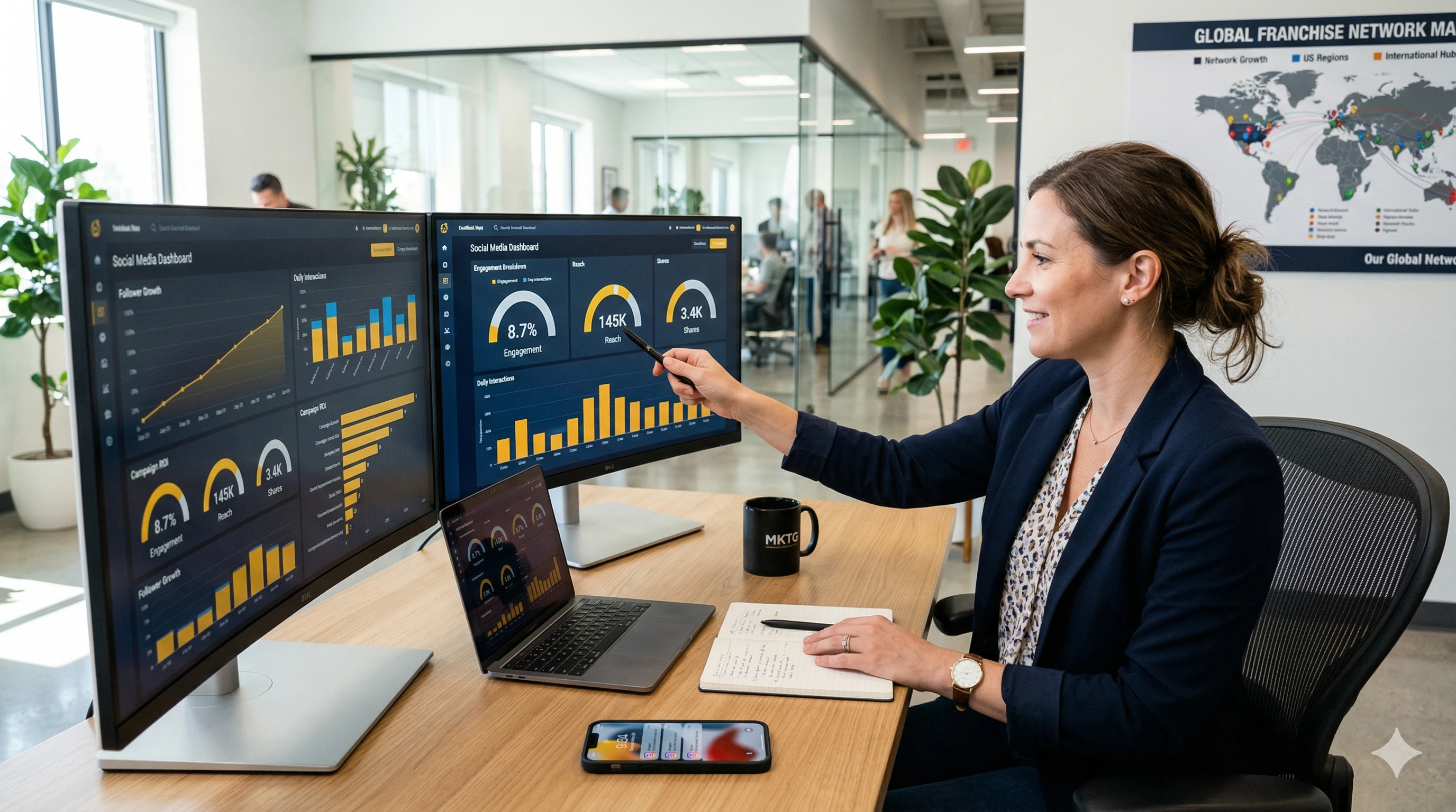 KPI Réseaux Sociaux Franchise : 10 Indicateurs Clés à Suivre